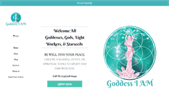 Desktop Screenshot of goddessiam.com